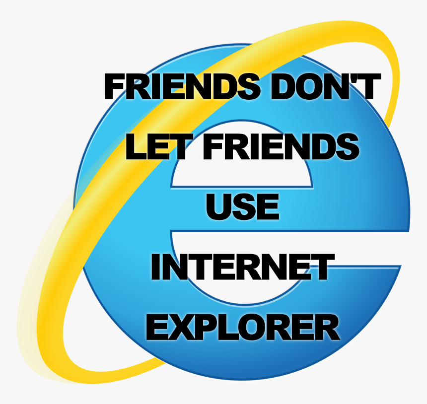 Ie Warning Signs - Internet Explorer Is Bad, HD Png Download, Free Download