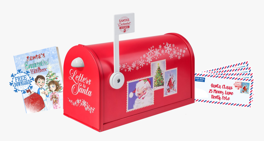 Santa's Enchanted Mailbox, HD Png Download, Free Download