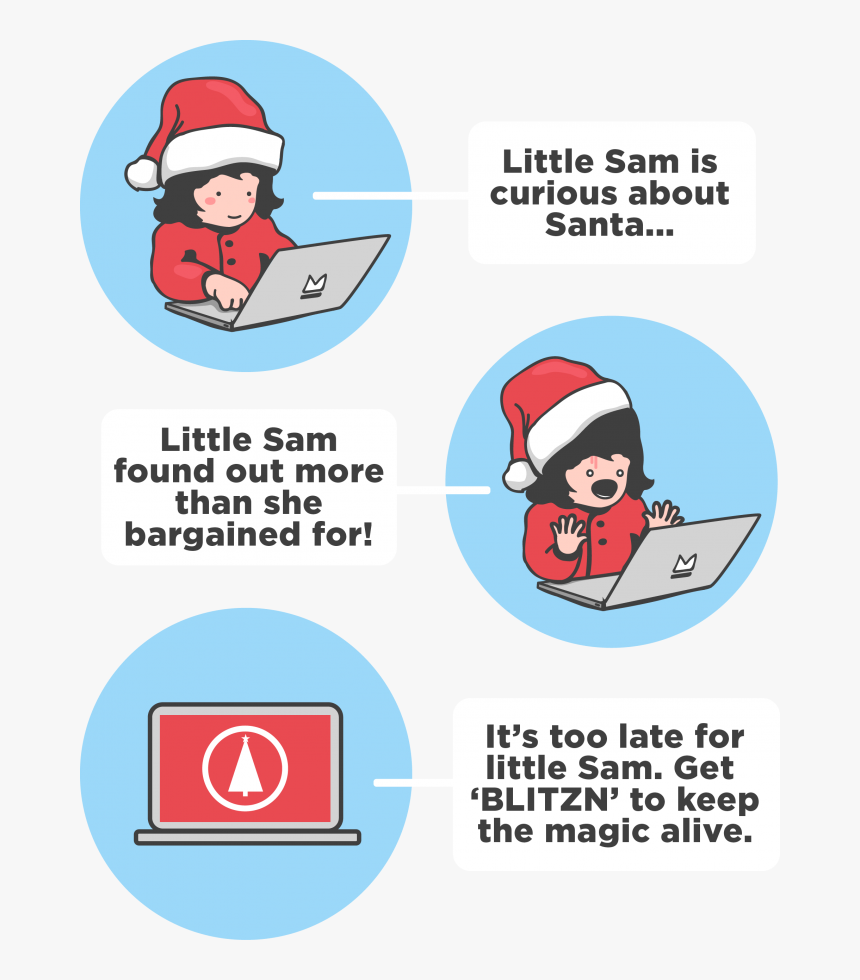The Blitzn Extension By Studio Something Keeps Santa - Cartoon, HD Png Download, Free Download