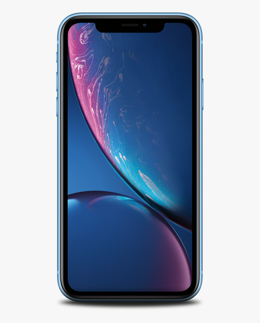 Iphone Xr Blue Front, HD Png Download, Free Download