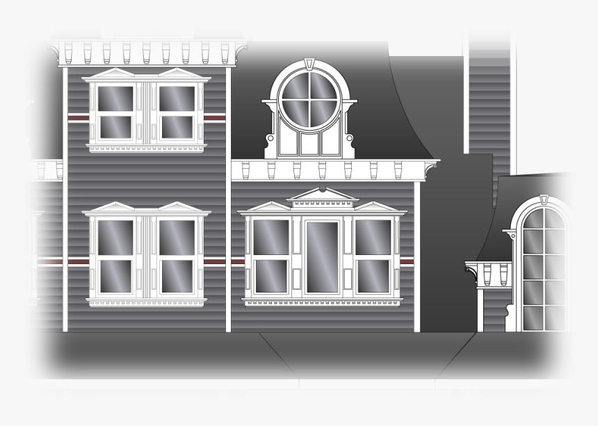 Remodelling House To Maximize Halloween Architecture - Window, HD Png Download, Free Download