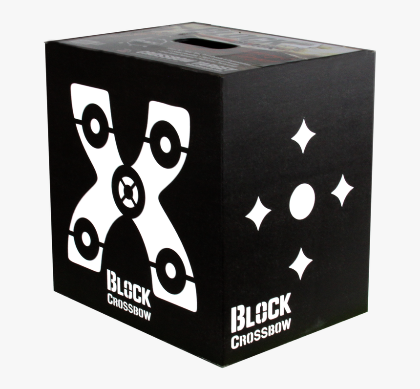 Block Black Crossbow Target, HD Png Download, Free Download