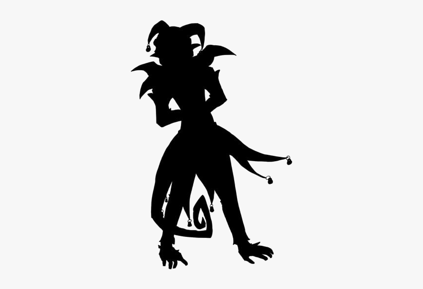 Joking Jester Png Transparent Images - Silhouette, Png Download, Free Download