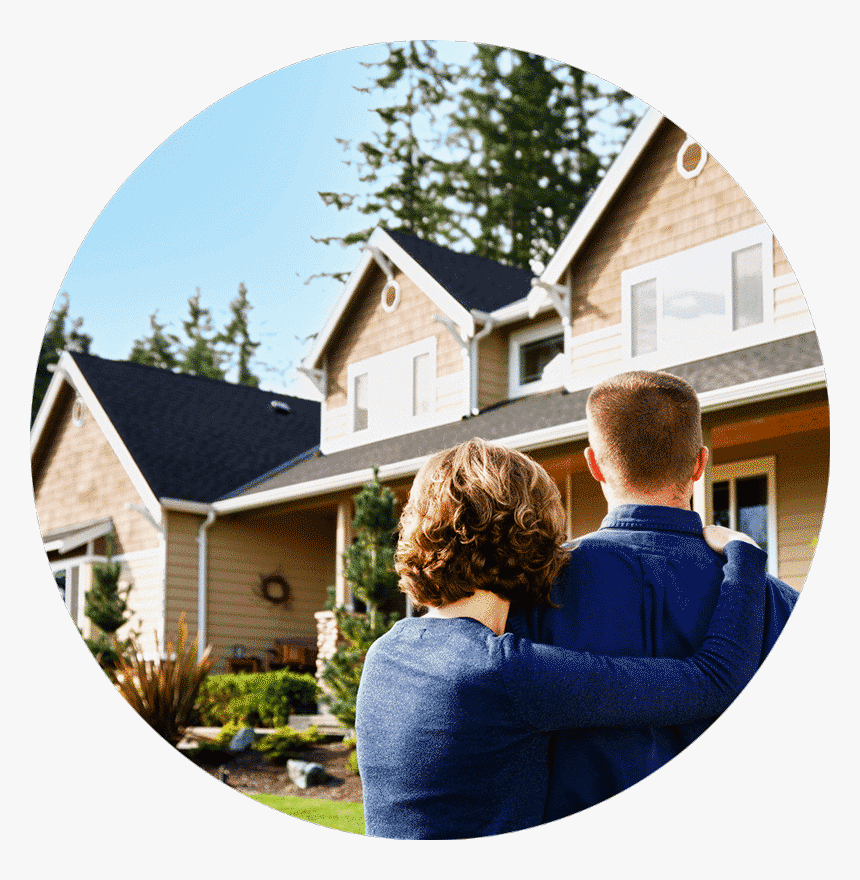 Couple Buys A Home - Family Saying Goodbye To House, HD Png Download, Free Download