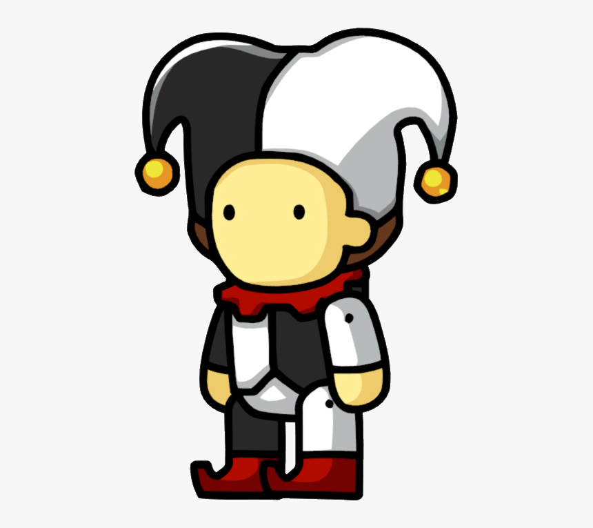 Harlequin - Clown Scribblenauts, HD Png Download, Free Download