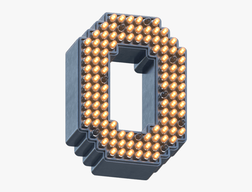 Led Letter Png, Transparent Png, Free Download