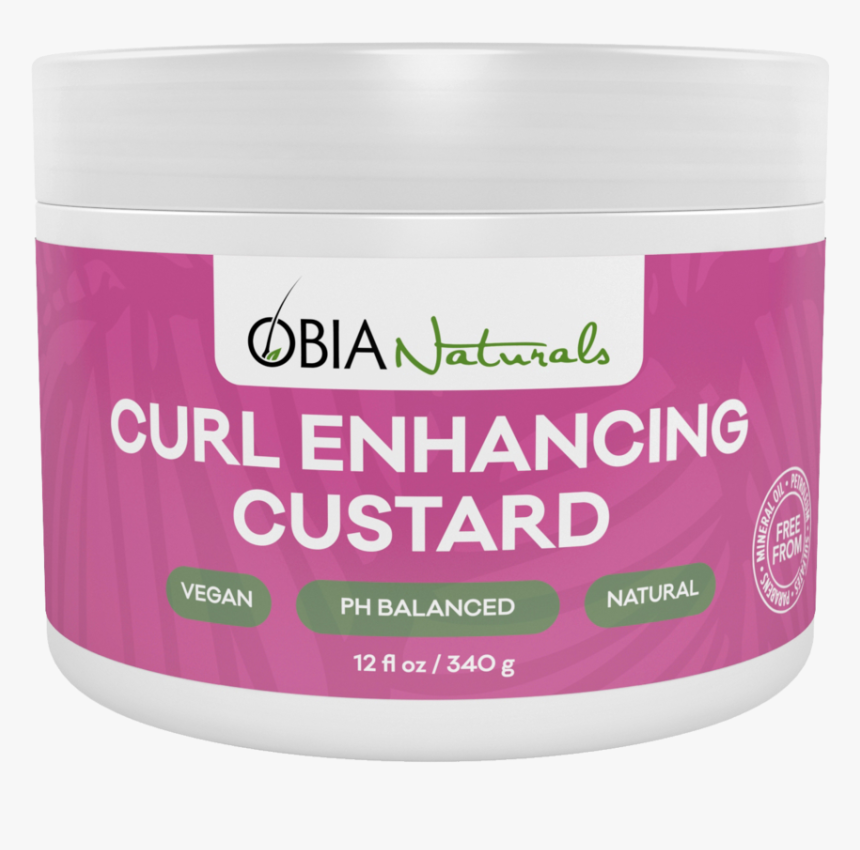 Curl Enhancing Custard - Obia Naturals Curl Enhancing Custard, HD Png Download, Free Download