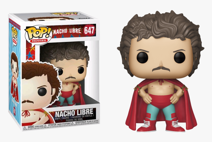 Nacho Libre Pop Vinyl Figure - Funko Pop De Nacho Libre, HD Png Download, Free Download