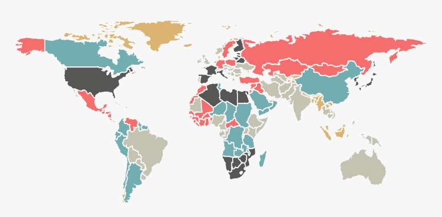 World Map Png Green, Transparent Png, Free Download