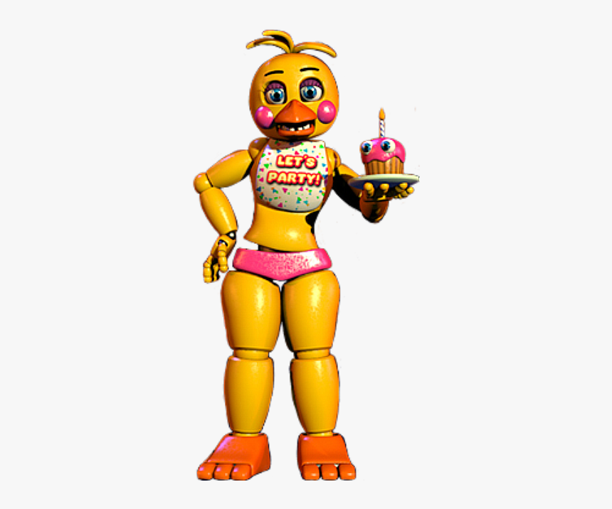 Fnaf 2 Toy Chica Full Body, HD Png Download, Free Download