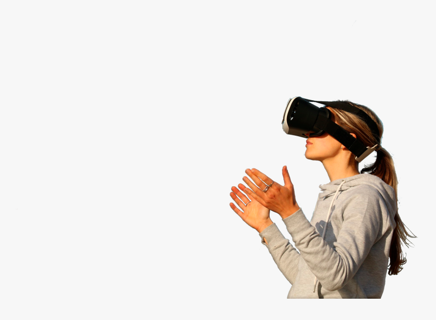 Realidad Virtual Chica - Realidad Virtual Imagenes Png, Transparent Png, Free Download