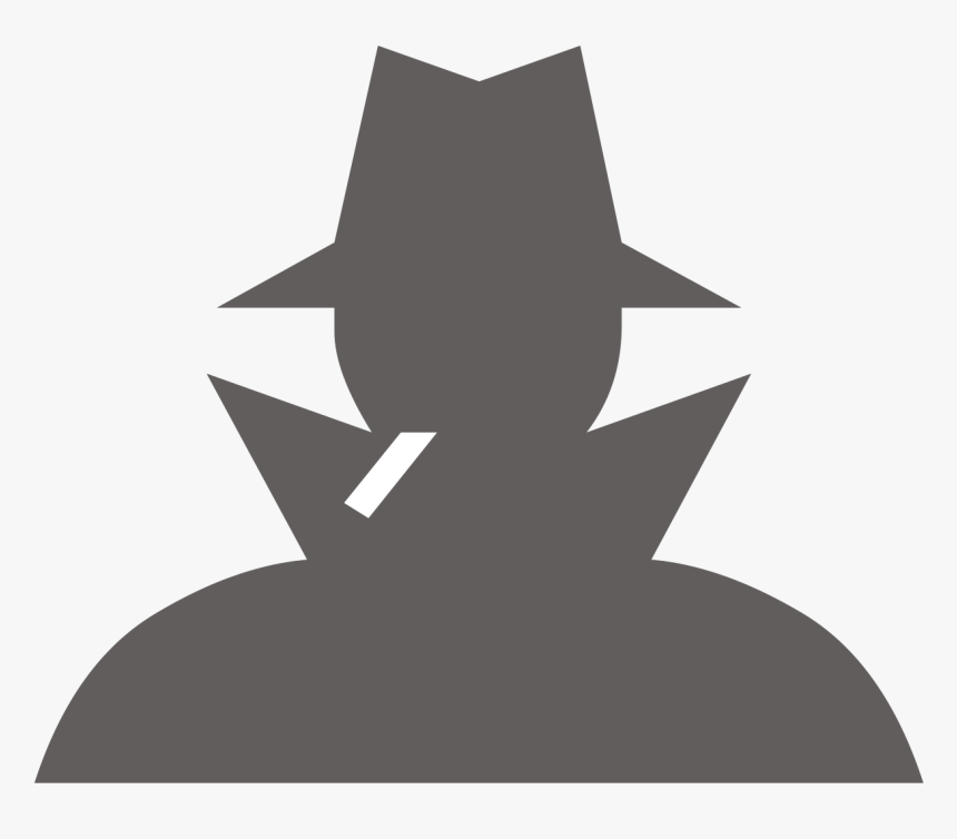 Criminal Silhouette L - Silhouette Of A Criminal, HD Png Download, Free Download