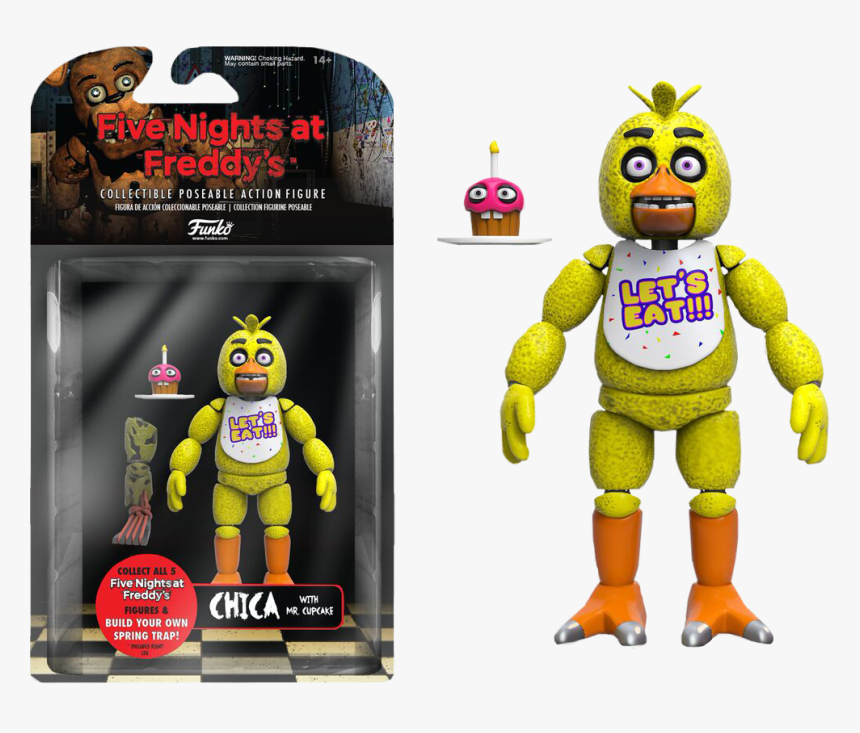 Five Nights At Freddy's Action Figures Chica, HD Png Download, Free Download