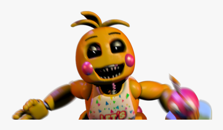 Fnaf 2 Toy Chica Jumpscare By Crueldude100 - Five Nights At Freddy Sister Location Scary, HD Png Download, Free Download