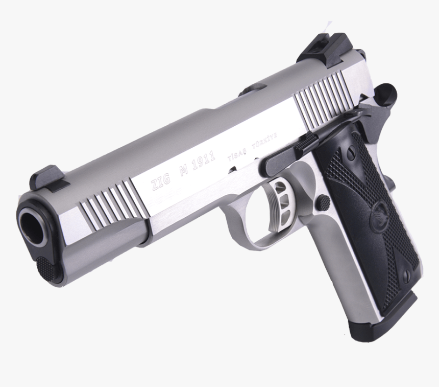 Transparent M1911 Png - Tisas Zig M1911 Stainless, Png Download, Free Download
