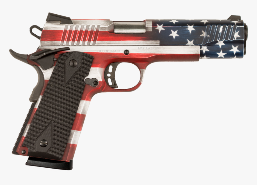 American Flag Pistol, HD Png Download, Free Download