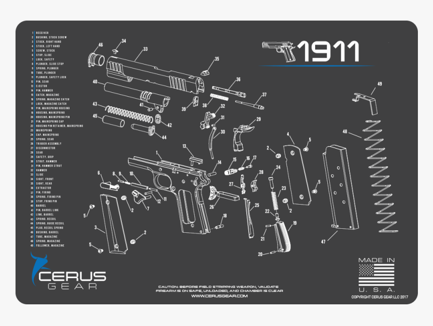 Handgun, HD Png Download, Free Download