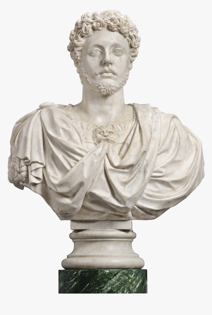 Bust Of Marcus Aurelius - Bust Of Marcus Aurelius Athens, HD Png Download, Free Download