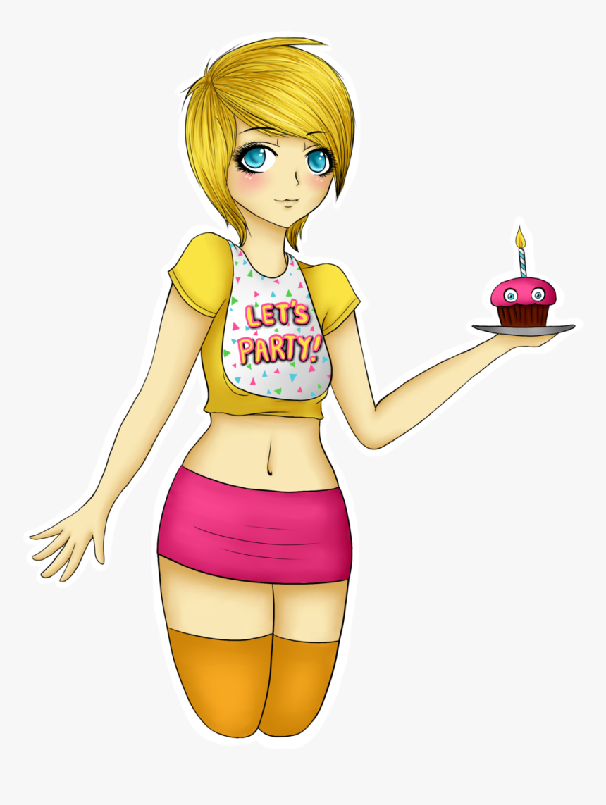 Human Toy Chica By K1w1sw33t - Fnaf Human Toy Chica, HD Png Download, Free Download