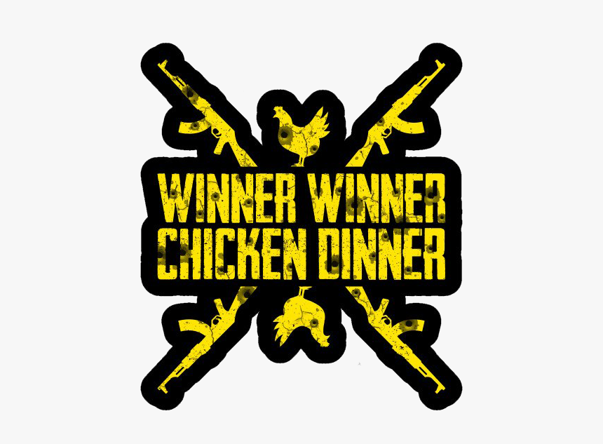 Pubg Winner Winner Chicken Dinner Png Download Image - Winner Winner Chicken Winner, Transparent Png, Free Download