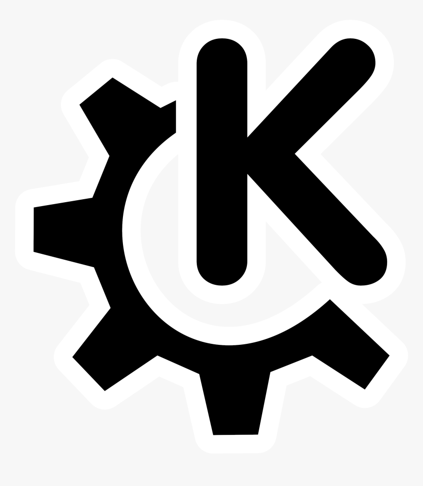 Mono About Kde Clip Arts - Kde Icon, HD Png Download, Free Download