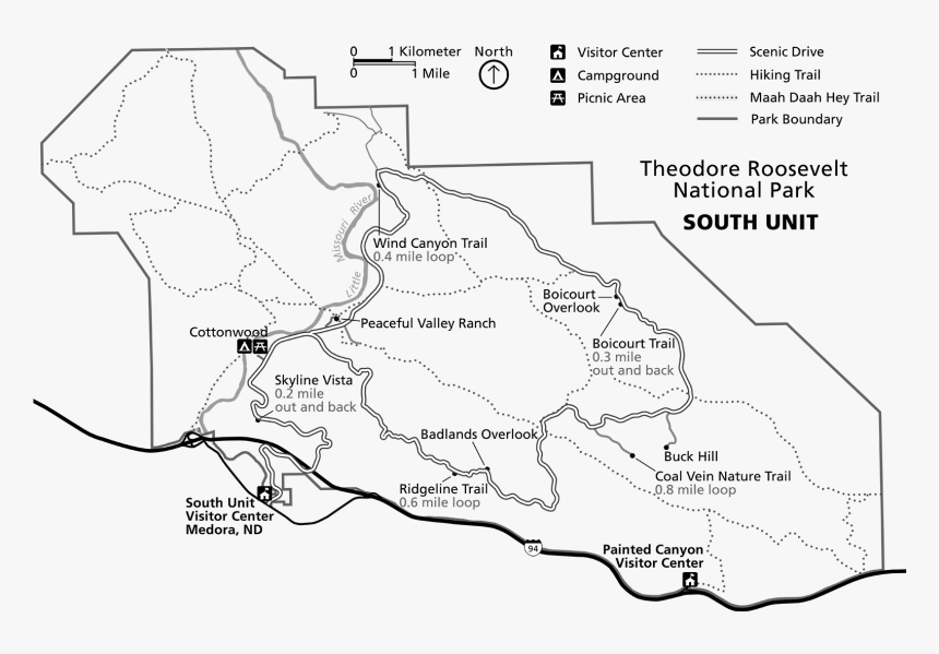 Theodore Roosevelt National Park Road Closure, HD Png Download, Free Download