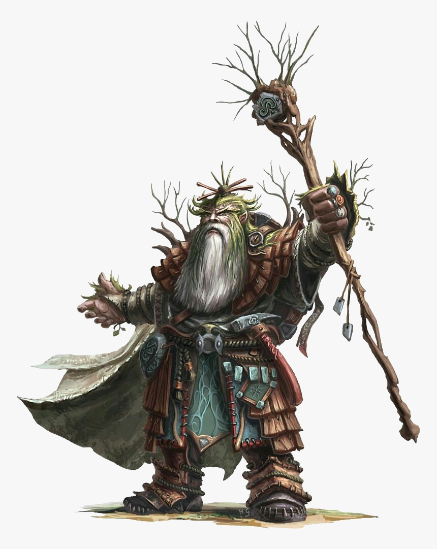 A Dhren Druid - Pathfinder Druid, HD Png Download, Free Download