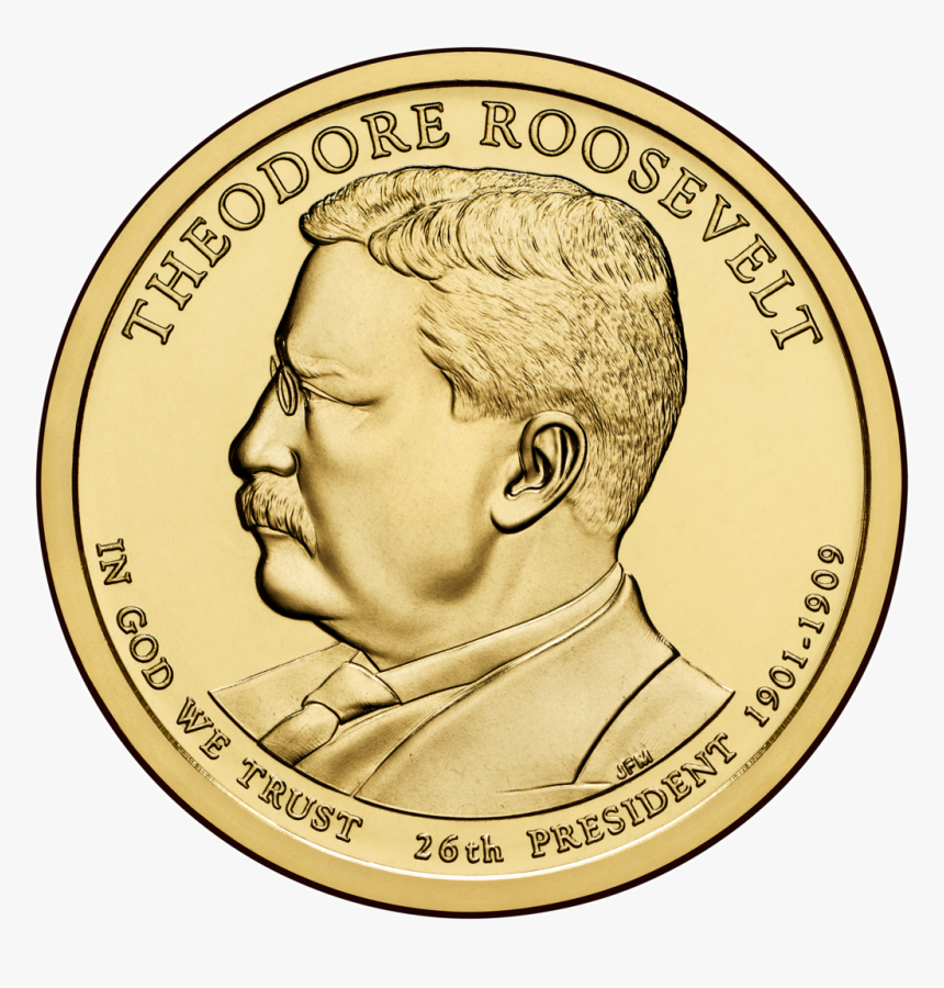Theodore Roosevelt Coin, HD Png Download, Free Download
