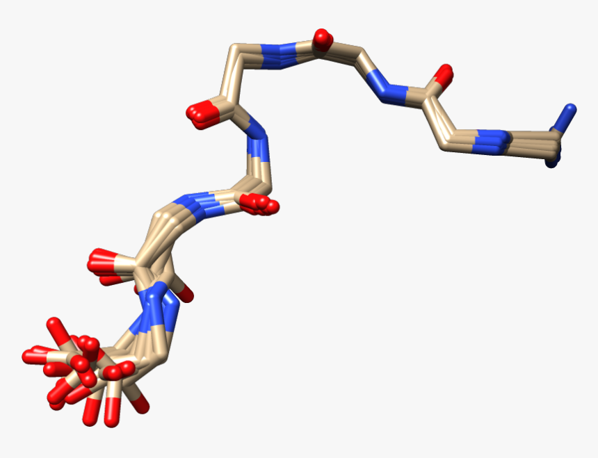 Angiotensin 3d Structure - Angiotensin 1 7, HD Png Download, Free Download