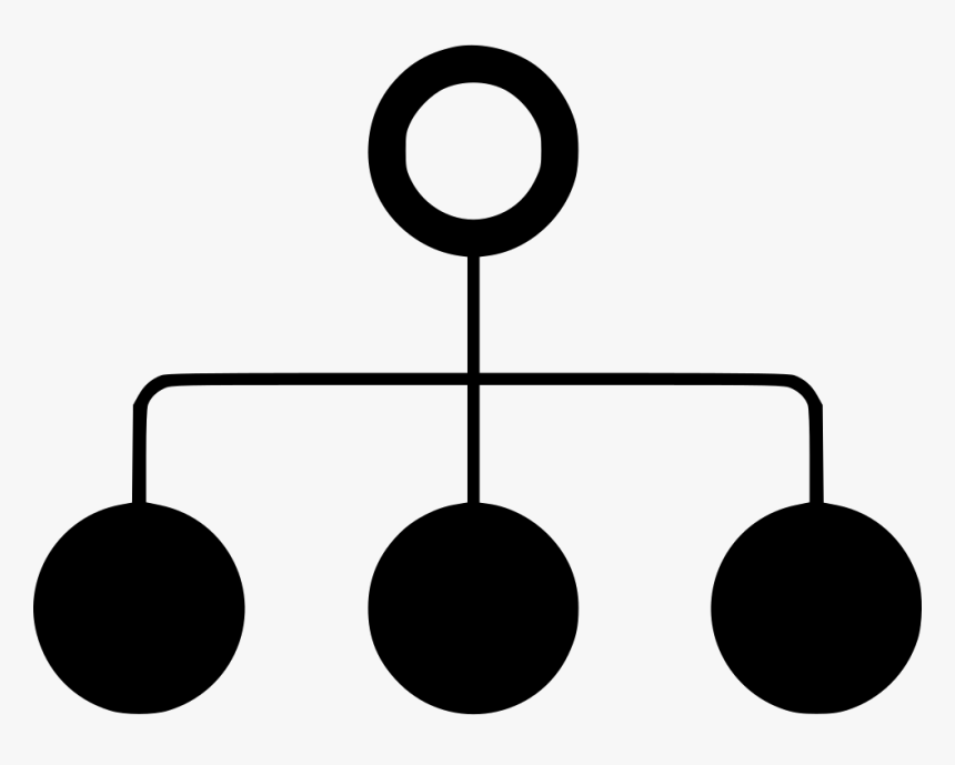 Structure Graph Hierarchy Chemistry Atom Object Project - Organization Icon Png Nounproject, Transparent Png, Free Download