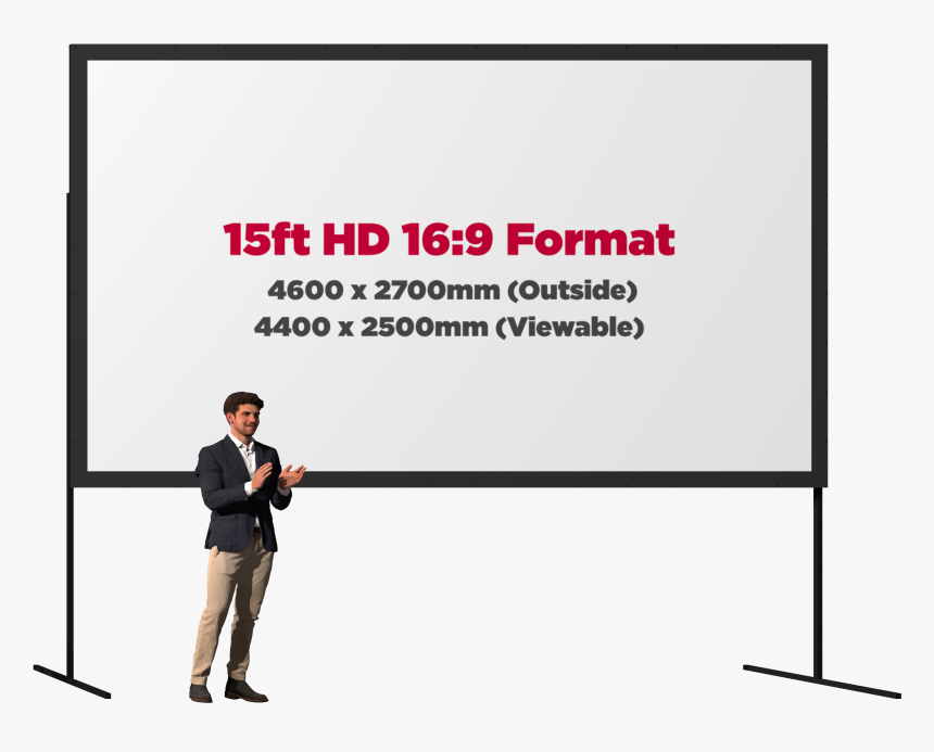 Projection Screen Hire, Projection Screens - Banner, HD Png Download, Free Download