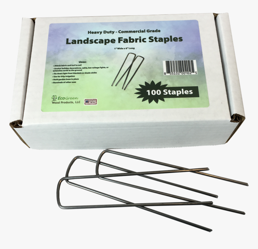 Landscape Fabric Staples - Box, HD Png Download, Free Download