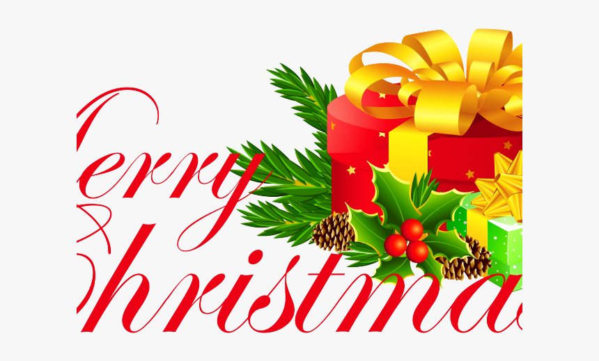 Christmas Eve Clipart - Merry Christmas Nice Letters, HD Png Download, Free Download
