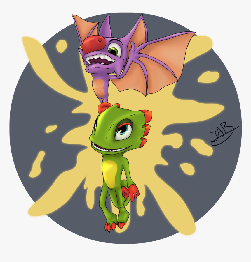 Play Yooka-laylee From @playtonicgames And I"m Loving - Cartoon, HD Png Download, Free Download