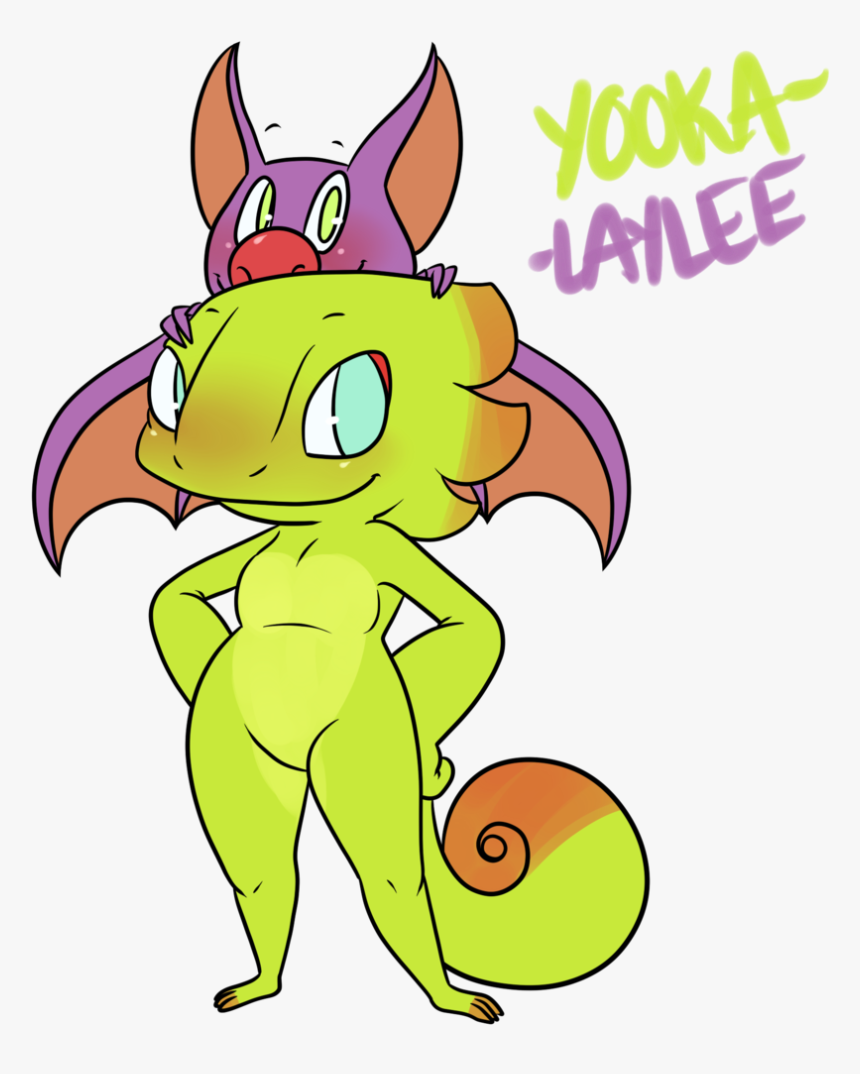 296kib, 1024x1024, Yooka Laylee By Emssik La-d8rowyo - Yooka Laylee Rule 63, HD Png Download, Free Download