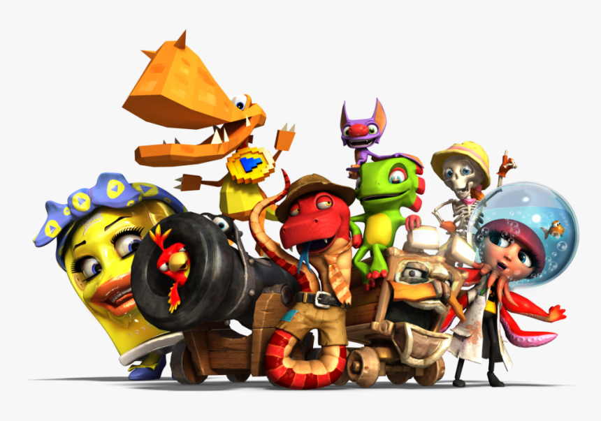 All Bosses Yooka Laylee, HD Png Download, Free Download