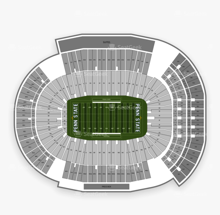 Beaver Stadium Seating, HD Png Download, Free Download