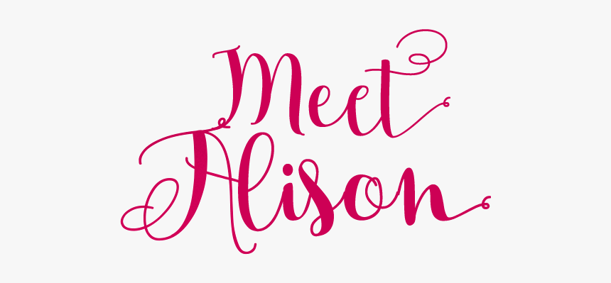 Meet-alison - Calligraphy, HD Png Download, Free Download