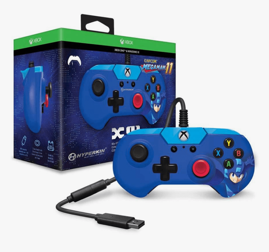 Transparent Ps2 Controller Png - Mega Man 11 Xbox One, Png Download, Free Download