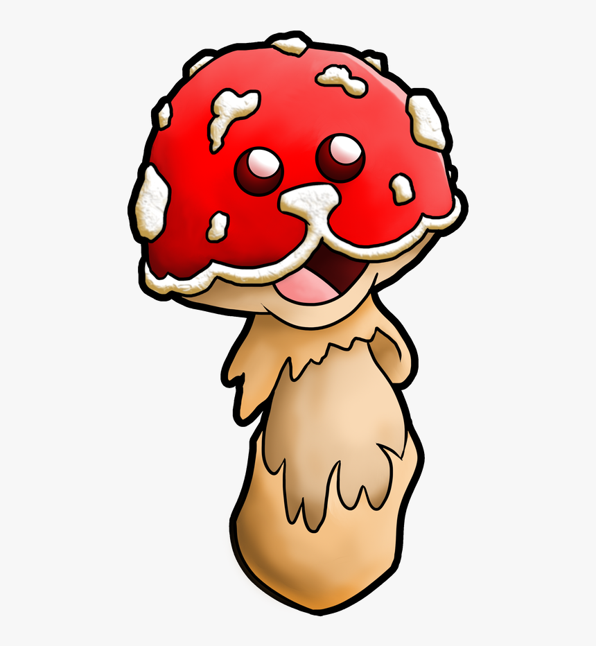 Just A Random Lil Fungi - Cartoon, HD Png Download, Free Download