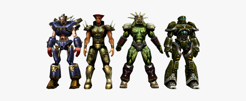 Playstation 2 Character Pack V2 - Unreal Tournament Characters, HD Png Download, Free Download