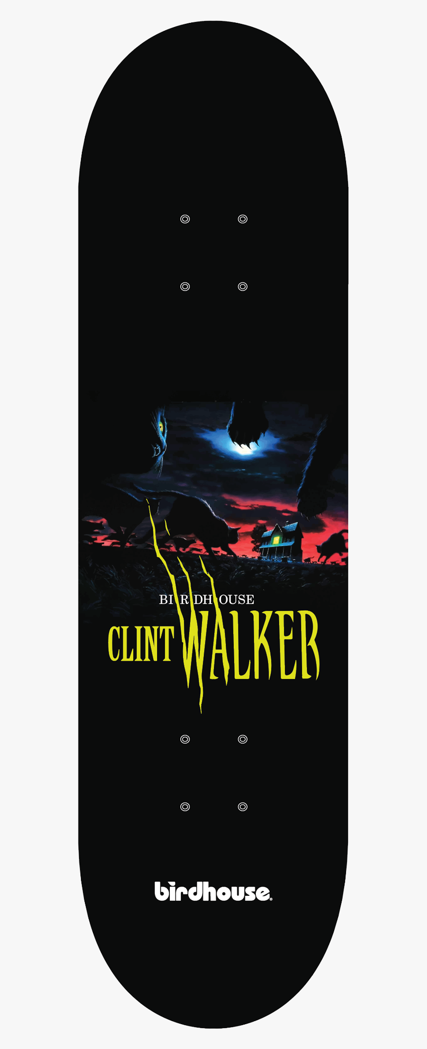Birdhouse Clint Walker Deck, HD Png Download, Free Download