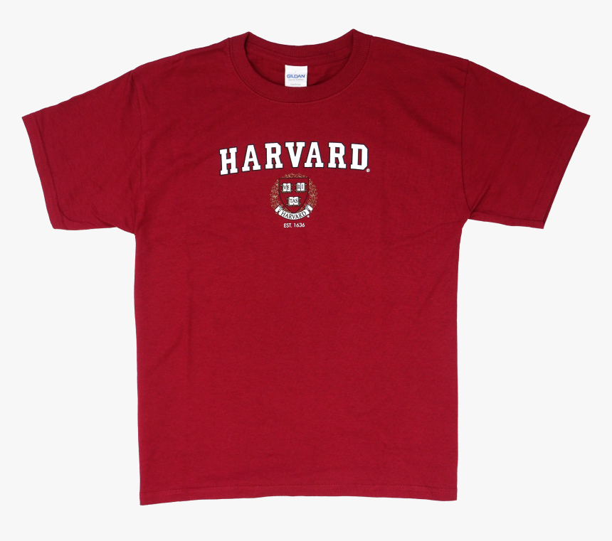 Harvard Youth Crest T-shirt - Active Shirt, HD Png Download, Free Download