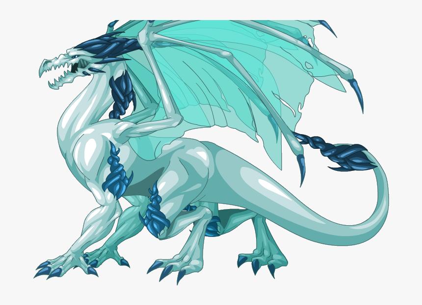 Ice Dragon Png - Adventure Quest Light Dragon, Transparent Png, Free Download