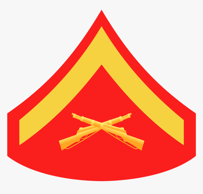 Usmc Lance Corporal Rank, HD Png Download, Free Download