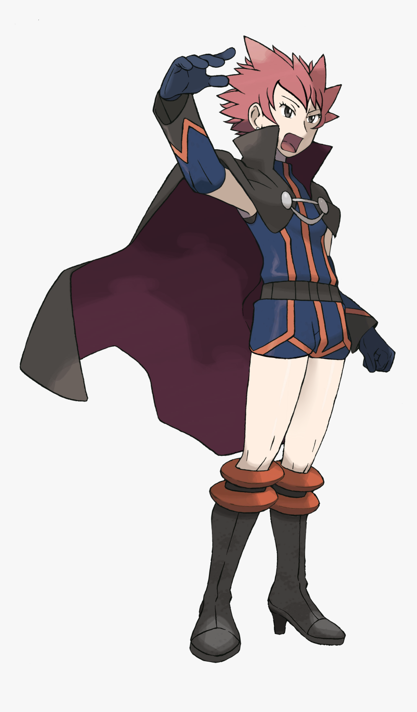Pokemon Trainers Gym Leader Png Download Lance Pokemon Transparent Png Kindpng