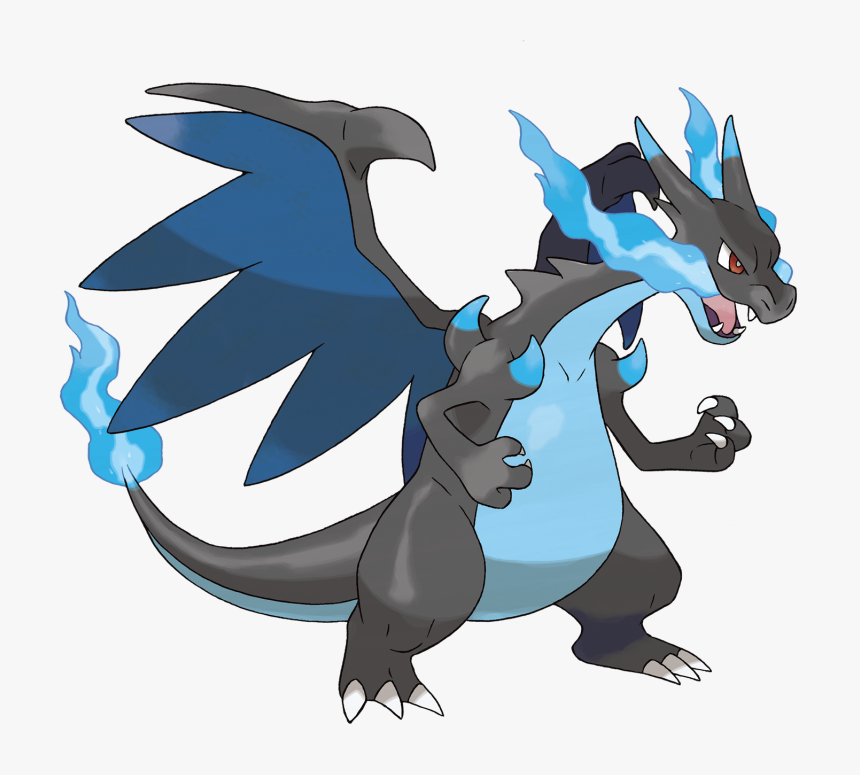 Draw Mega Charizard X, HD Png Download, Free Download