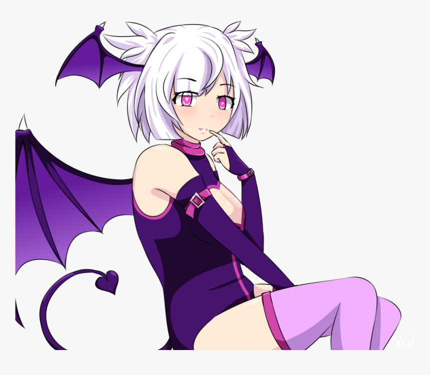 My Part Of An Art Trade"
				class="photo - Succubus Lilith Gacha World, HD Png Download, Free Download