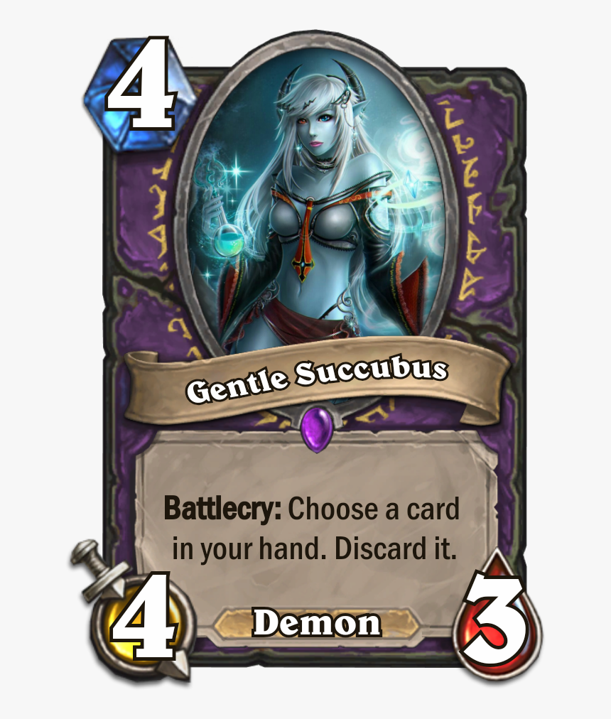 Succubus Hearthstone, HD Png Download, Free Download