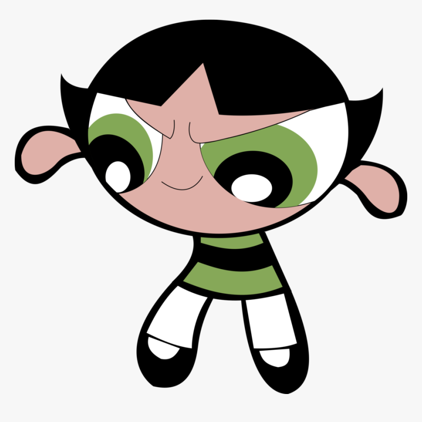 Buttercup Powerpuff Girls Png Free Image - Powerpuff Girls Title Buttercup, Transparent Png, Free Download